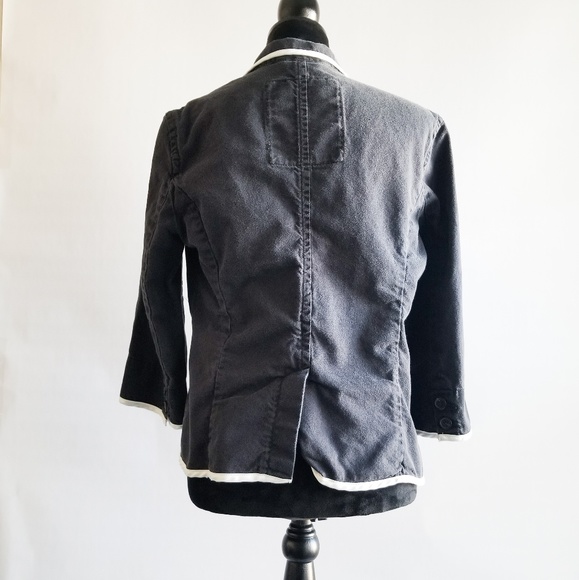 American Eagle 3/4 Sleeve Pea Coat Style Blazer L - Picture 2 of 7